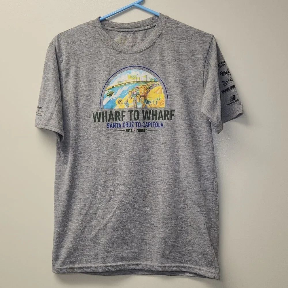 Wharf to Wharf Santa Cruz to Capitola 2014 Race T-shirt S